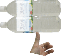 押す力は、4kgf